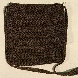 The Sak Brown Crochet Handbag